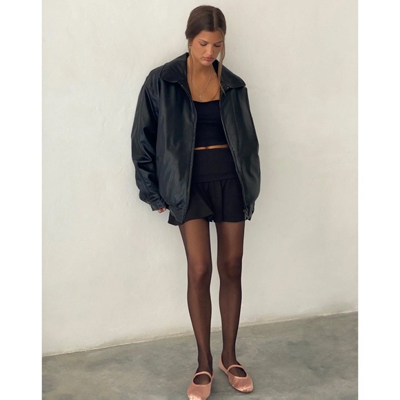 Motel Rocks | Cavita Jacket In PU Black New with Tags ~ XS - Picture 3 of 8